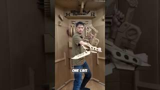 This Guy Makes Cool Cardboard Weapons!