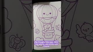 #coloringbookflipthrough 100% Cute! Crayola coloring and activity book! #adultcoloringchannel