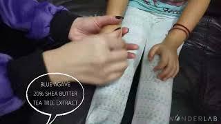 How to: Use hand cream to massage your children's hand