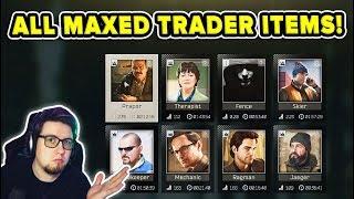 ALL MAXED TRADER ITEMS RUNDOWN | Escape from Tarkov | TweaK