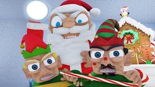 EVIL SANTA ELF FACTORY ESCAPE! (CHRISTMAS OBBY!) ROBLOX