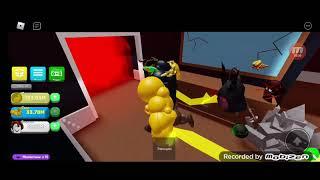 Играю в симулятор мега нуба! Сделал перерождение. Roblox Mega Noob Simulator.