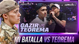 GAZIR reacciona a su BATALLA vs TEOREMA en FMS WORLD SERIES 