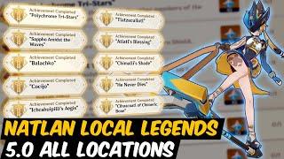 All New 5.0 Local Legends Locations and Hidden Achievements | Genshin Impact 5.0 Natlan