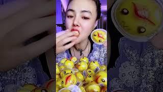 enak yellow duck jelly ball so yummy