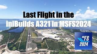 iniBuilds A321 in MSFS2024: No Vroom.