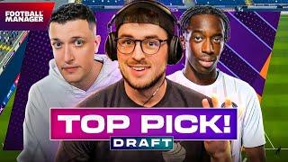 I Joined an Online Football Manager League & Drafted a CRAZY Squad 