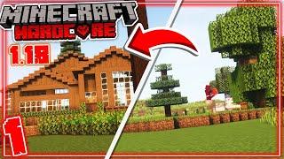 HARDCORE Minecraft A Brand New Adventure! - 1.18 Survival Let's play | Ep 1