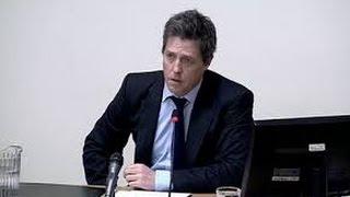 Hugh Grant Leveson inquiry