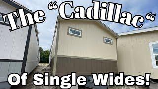 The Cadillac Of SINGLE WIDE Mobile Homes Complete w/ 2 Master Suites!