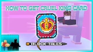 [Roblox] Block Tales How To Get Cruel King Card & A Call for Help Badge