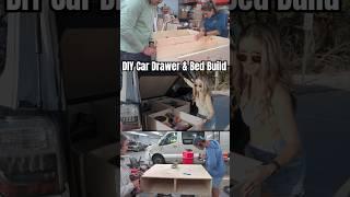 Watch the full drawer build video on my YouTube channel! #camping #carcamping #diy #toyota #4runner