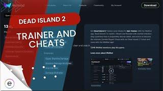 Dead Island 2 Cheats Trainer WEMOD | Unlimited Health | 1 Hit Kills | Items dont Decrease |