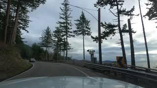 The Famous Chuckanut Drive South of Bellingham, Washington