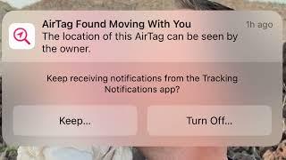 Air tag found moving with you: How to disable it and what is an air tag gps tracker