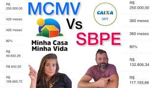 MCMV vs SBPE - VEJA A DIFERENÇA!! - Minha casa minha vida