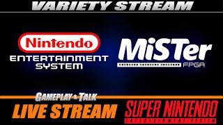 NES games via the MiSTer FPGA! (variety stream) | Gameplay and Talk Live Stream #523