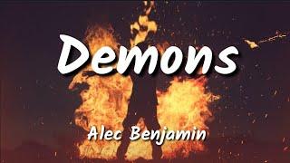 (1hour loop with Lyrics ) Alec Benjamin - Demons