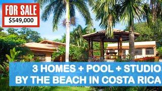 Costa Rica Homes for Sale - Compound with *Three* Homes, Pool & Studio - now SOLD!