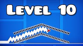 Playing 10 Levels of Mini WAVE That Get HARDER