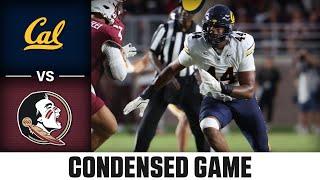 Cal vs. Florida State Condensed Game | 2024 ACC Football