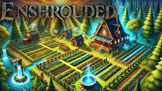 Building The Blue Goblet Farm | Enshrouded |