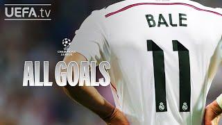 All #UCL Goals: GARETH BALE