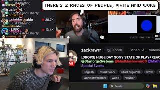 xQc Clicks on Asmongold's Stream at The Wrong Time....