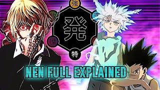 NEN Full Explained in 3 Minutes | HUNTER X HUNTER