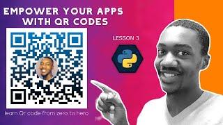 How to Generate QR Code with Python | Python Application Tutorial 3