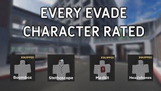 Every Evade Character Showcased and Rated | Evade | Roblox