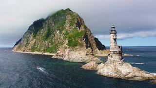 Aniva lighthouse, Sakhalin Island, Russia