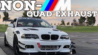 Tour of my E46 exhaust + Future plans for the 330ci track car