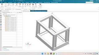 Tìm Hiểu Về Thiết Kế Khung Dầm Structure Design Trong NX # 1