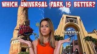 Which Universal Park Should You Visit? Islands of Adventure vs. Universal Studios Florida