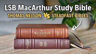 LSB MacArthur Study Bible | Full Review of BOTH Editions!