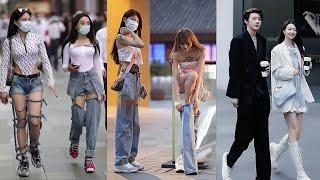 Best Street Fashion in Asia | Mainland China Street Fashion #8