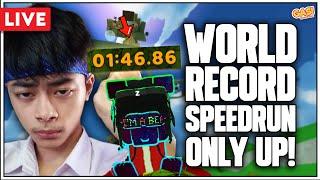 BERUANG MAU BUAT WORLD RECORD SPEEDRUN ONLY UP #superbearadventure #shorts