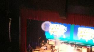 Giant smoke ring at the Brain Candy show at DPAC