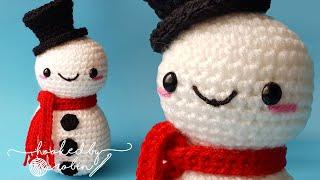 Amigurumi Crochet Snowman | NO SEWING REQUIRED 