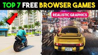 Top 7 Free Browser Games  For Low End PC (2024)