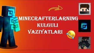 O'zbek Minecrafterlarining Kulguli Vaziyatlari  | @KayzoMC @5GiantDuckCartoon @Tesla-o5k | 1-qism