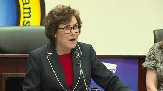 Jacky Rosen speaks after winning U.S. Senate race in Nevada