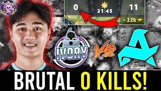 0 (zero) KILLS whole game?! First Time Ever in DOTA HISTORY?! - AURORA vs IVORY!