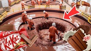 How KITKAT Chocolate is Made | 7 MILLION KITKAT Chocolates EACH Day!!