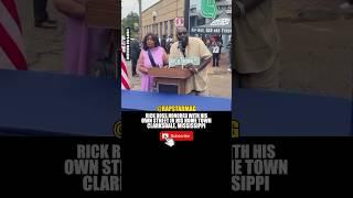 Rick Ross Honored With His Own Street Name In Clarksdale, Mississippi  #rickross #hiphop