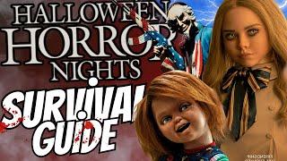 Halloween Horror Nights 2024 Survival Guide - How to Maximize Your Night Universal Studios Hollywood