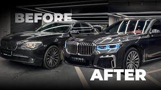 2011 MODEL BMW 7 SERİSİNİ 2022 MODELE ÇEVİRİYORUZ! | TUNİNG GARAGE