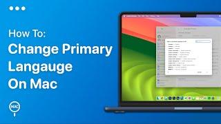 How To Change Language On Mac - Easy Guide