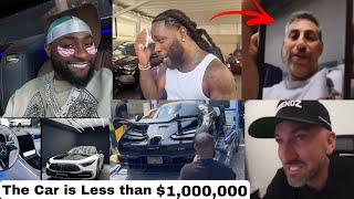 Oyibo Man Call Burna boy Dj and Tape the Real Price of his new Maclaren Car & Davido Maybach Price